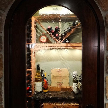 Lower Level Remodel with Wine Cellar in Wauwatosa