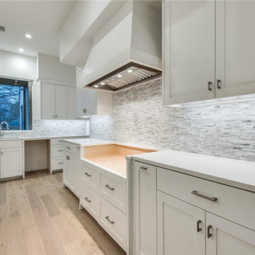 All White-In Kitchen Remodel in Pasadena, CA