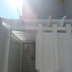 PVC - Shower enclosure and changing room - Outdoor Products