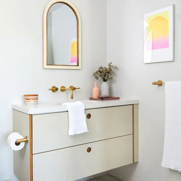 Perfectly Imperfect Guest Bathroom