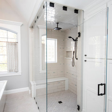 Rustic Elegance Master Bathroom Suite