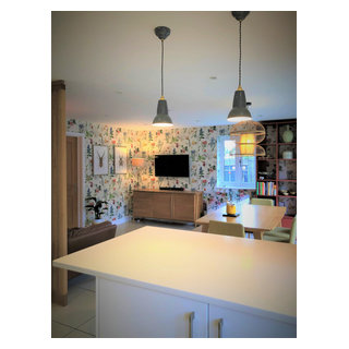 Uplift to an existing Kitchen Diner/Snug - Modern - Dining Room ...
