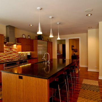 Warm Contemporary with Bamboo