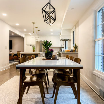 Colonial Kitchen Remodel – A Kitchen Island Worth Gathering Around