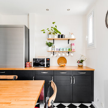 Cuisine style atelier et vintage