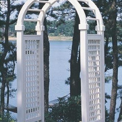 Spindle Top Arbor - Pergolas