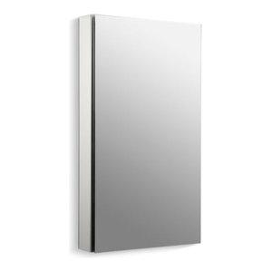Kohler Catalan 1 Door Medicine Cabinet Satin Anodized Aluminum