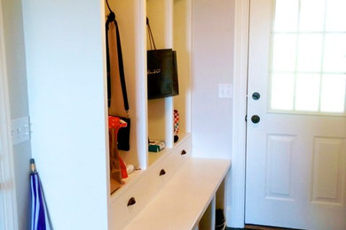 Elegant entryway photo in Burlington