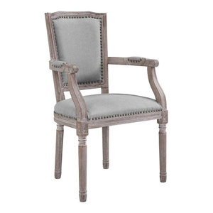 Country Farm Dining Vintage Style Side Chair Armchair