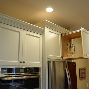 Painted White Kitchen