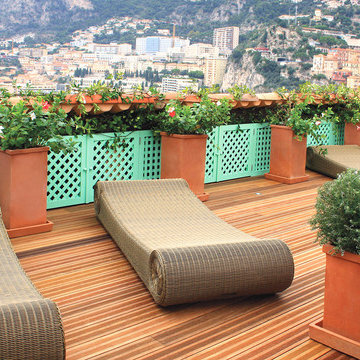 Architecte Paysagiste Monaco | Toiture terrasse sur le Rocher