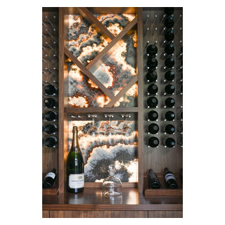 Picture of Industrial Modern - Contemporary - Wine Cellar - Houston - by Morning ...