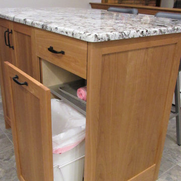 Bedford, Transitional White and Cherry Kitchen
