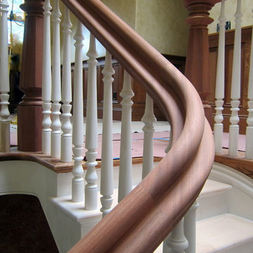 Victorian reproduction staircase