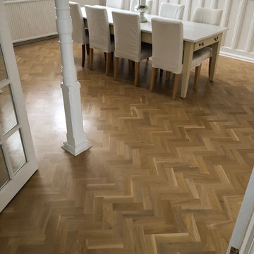 Solid Parquet Block - Bona Silk Matt Lacquer