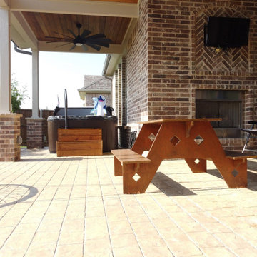 Rockwall, TX, Covered Patio Extension
