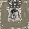 Wood Photo Frame - Distressed Gray Two