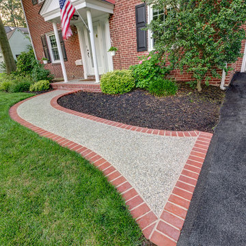 Front Concrete Walkway