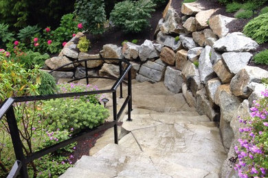 Photo of a traditional landscaping in Vancouver.