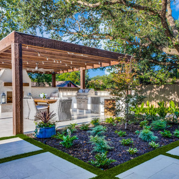 Dallas TX Multi-Faceted Outdoor Living Oasis