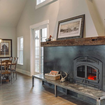 Custom Home Inspired by Client's Love of Barns