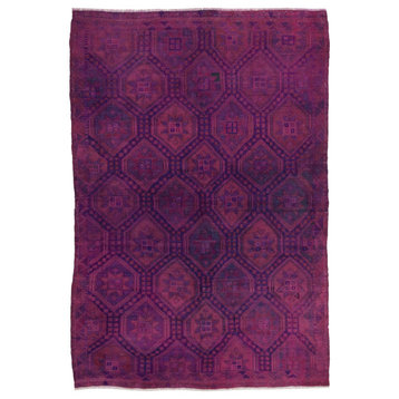 Rug N Carpet - Handwoven Anatolian 6' 9'' x 9' 10'' Unique Wool Kilim Rug