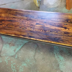 Chocolate Pine Coffee Table - Coffee Tables