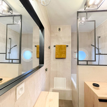 Une salle de bain au style Scandi-Nature | Lyon