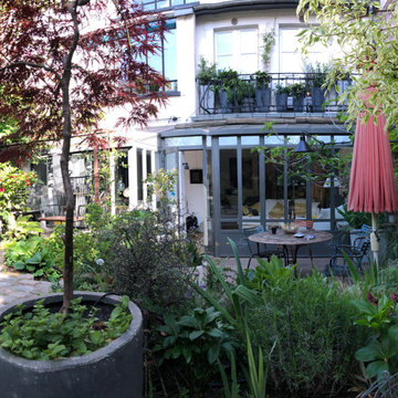 Aménagement paysager d'un jardin de ville à Malakoff...