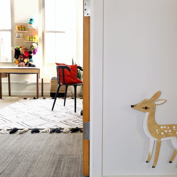 Scandinavian Kids Play Room in St. Louis
