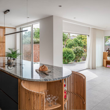 Kitchen and dining space project in Cardiff
