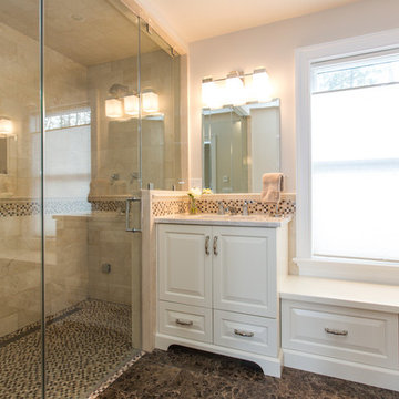 Lake House project master bath