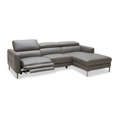 3 Seat Recliner Home Theater Sectional Sofas Houzz