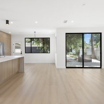 Custom Modern New Construction Home with Mid-Century Rooflines