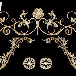 Crystal Drapery Scrolls - Products