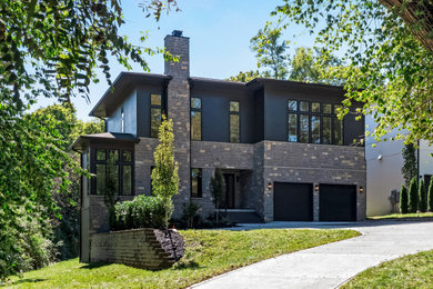 Photo of a modern house exterior in Nashville.