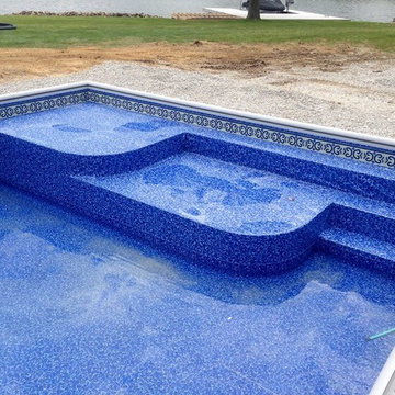 In Ground Vinyl Liner Swimming Pool Installations