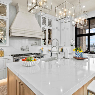 Kitchen with Pass-Through Window to Outdoor Bar