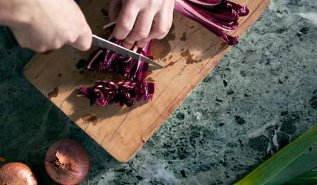 Trend Alert: Green and Brown Marble in Kitchens and Bathrooms