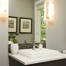 Modern Farmhouse: Powder Room