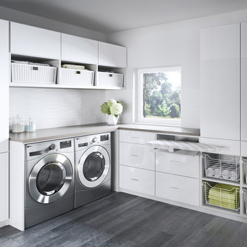 Contemporary Laundry Room