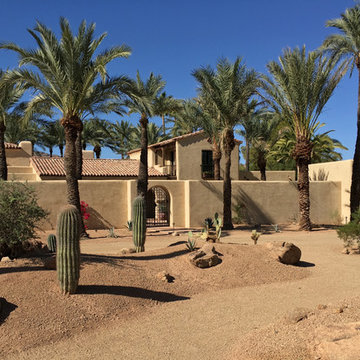 Spanish Colonial Adobe Restoration/Renovation - View of Main House