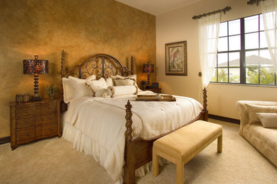 Inspiration for a timeless bedroom remodel in Miami