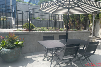 Example of a patio design in Seattle