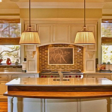 Kitchen Backsplash- The Deer- Farm House Kitchen