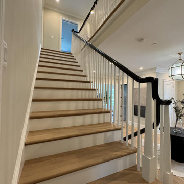Project #138 | An Elegant Entry Staircase