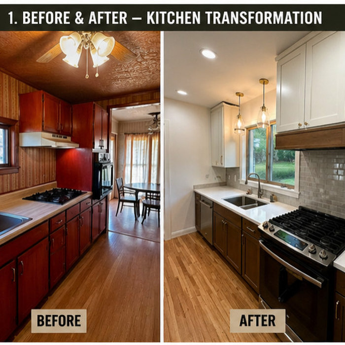 Cottage Remodel — Phase One Transformation