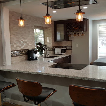 Kitchen Reno with flush mount exhaust