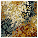 Mohawk Home - Mohawk New Wave Radiance Multi, 10' Square - An abstract watercolor floral motif is artistically rendered in shades of blue and orange in the modern design of Mohawk Home's Radiance Area Rug in Blue and Orange. This silky soft style of this rug is available in runners, scatters, 5x8 area rugs, 8x10 area rugs, and other popular sizes, making it ideal for entryways, bedrooms, offices, kitchens, living rooms, kids spaces, dining areas and more. Flawlessly finished with advanced technology, this style features brilliant color clarity and richly defined details. The mid weight cut pile base is created with a premium synthetic yarn that provides proven stain resistance power and reliable resistance to daily wear and tear. Durable and designed to be kid and pet friendly, this area rug is suitable for high traffic areas. Keep your new rug and the flooring beneath looking their best with an essential all surface, earth conscious rug pad, crafted of 100% recycled fibers and certified Green Label Plus by The Carpet and Rug Institute!