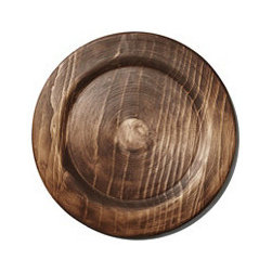 Rustic Wood Charger Plate - Products